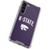 Kansas State University K-State Logo Galaxy S24 FE Clear Case